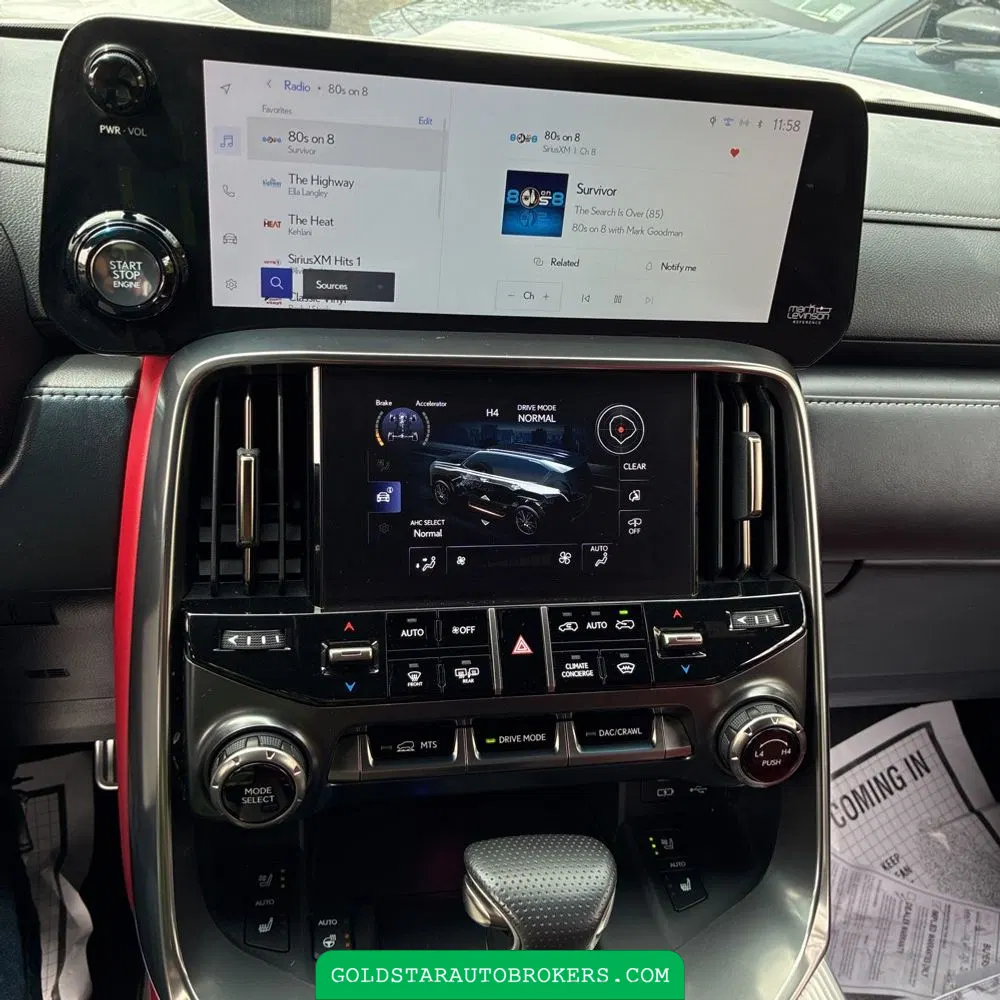 2024 Lexus LX 600 F SPORT Handling