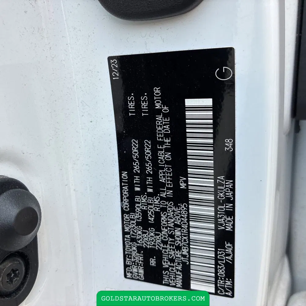 2024 Lexus LX 600 F SPORT Handling