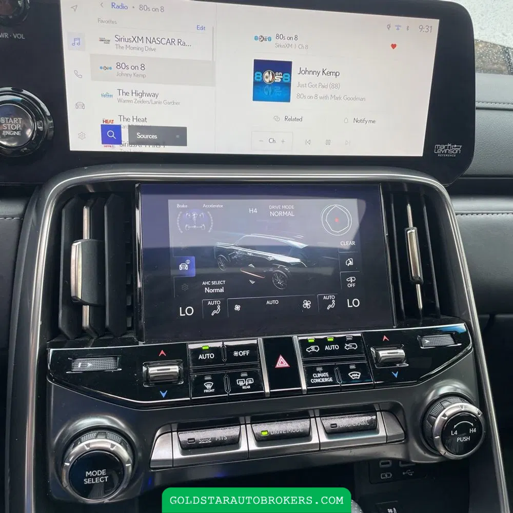 2023 Lexus LX 600 F SPORT Handling