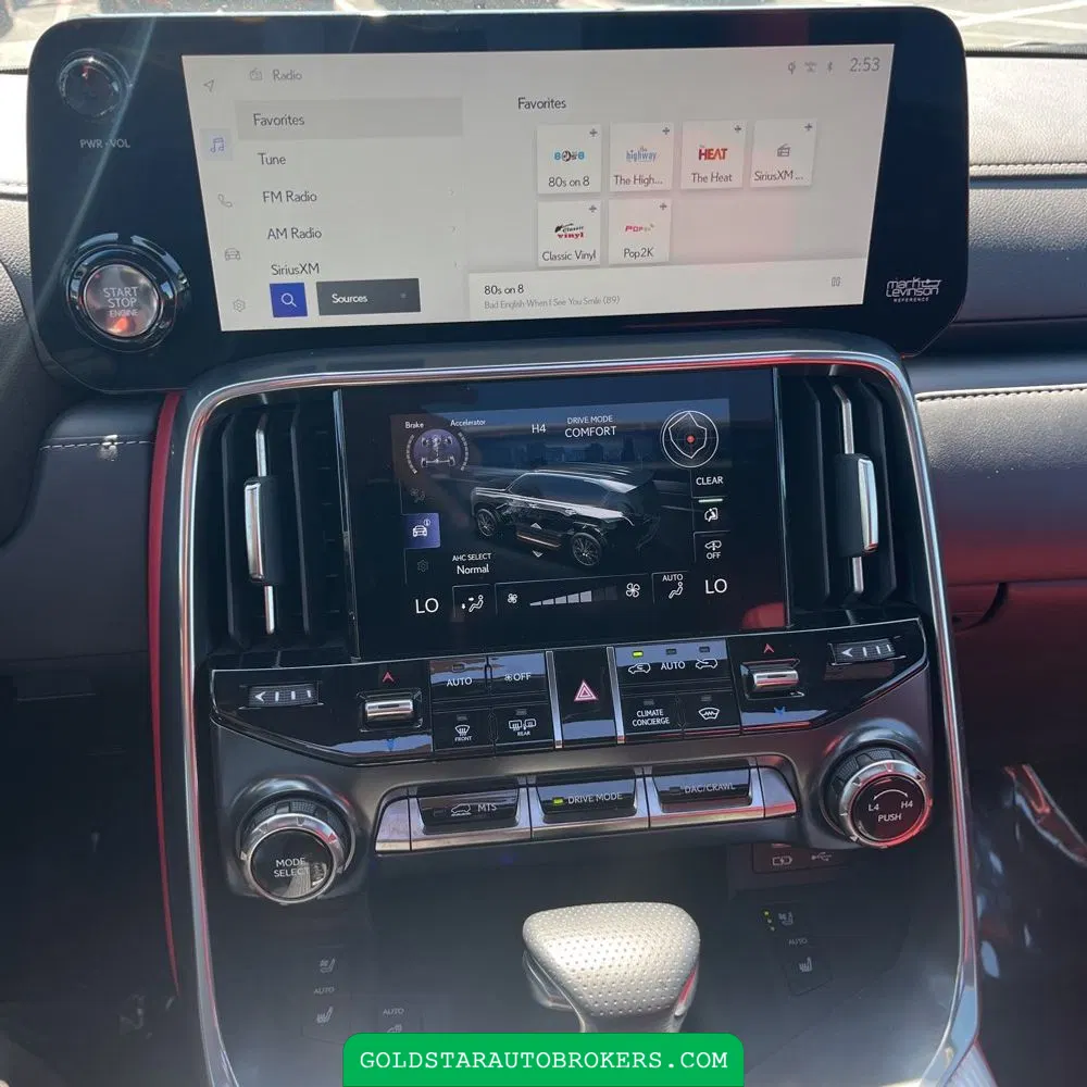 2023 Lexus LX 600 F SPORT Handling