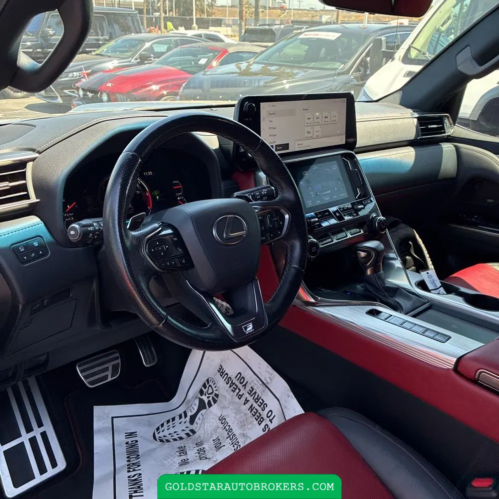 2023 Lexus LX 600 F SPORT Handling