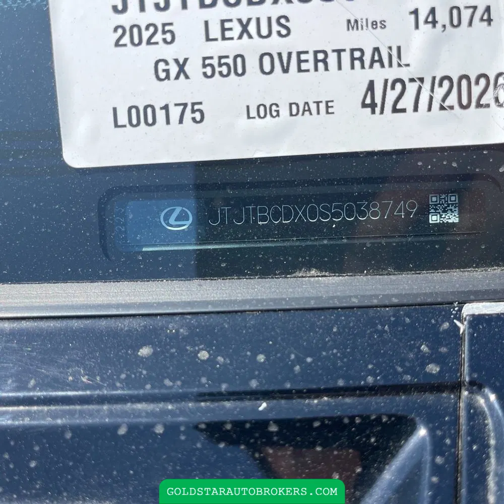2025 Lexus GX 550 Overtrail