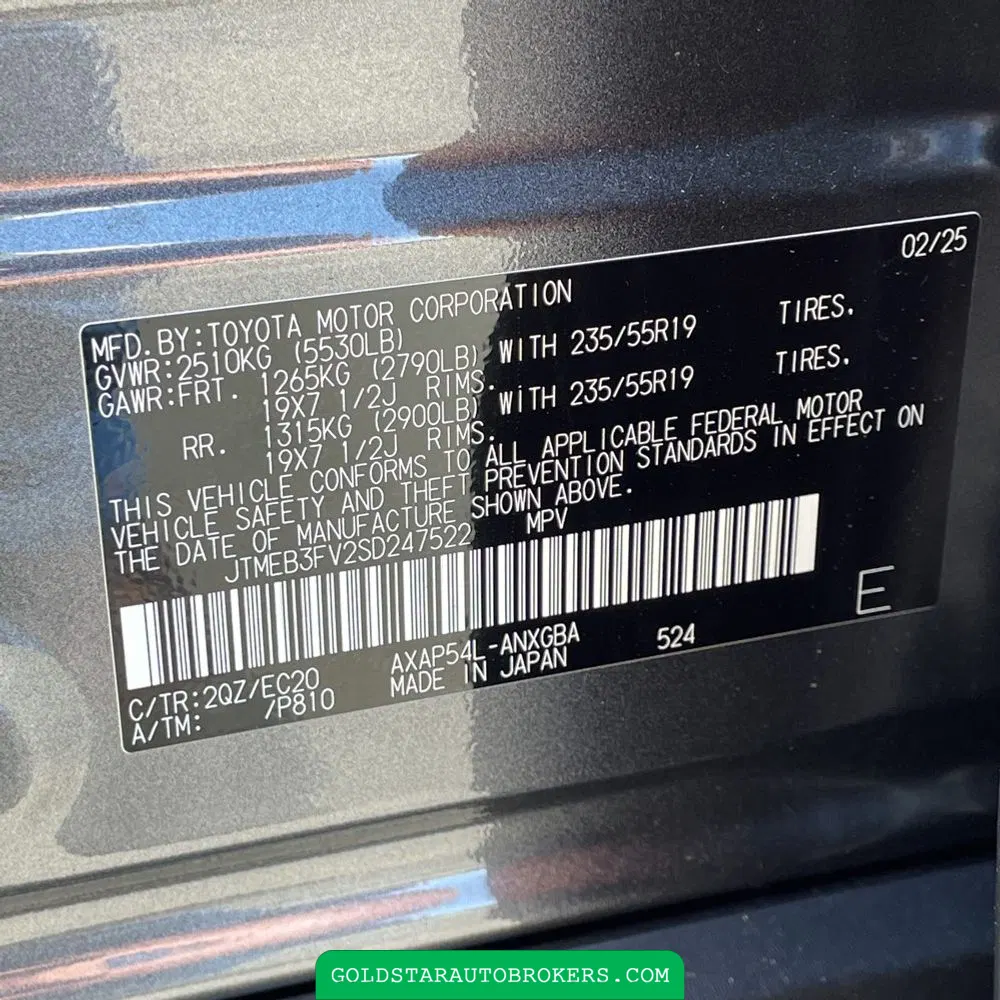 2025 Toyota RAV4 Plug-in Hybrid XSE