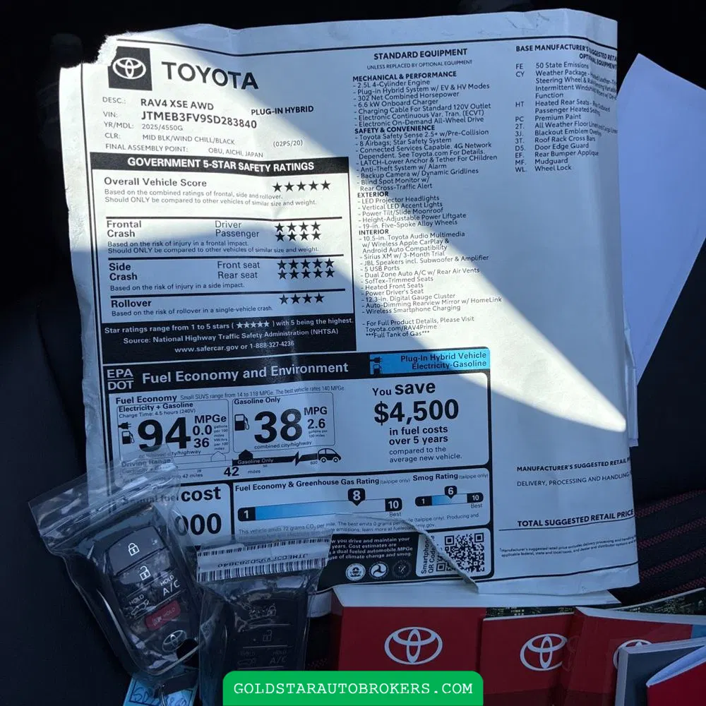 2025 Toyota RAV4 Plug-in Hybrid XSE