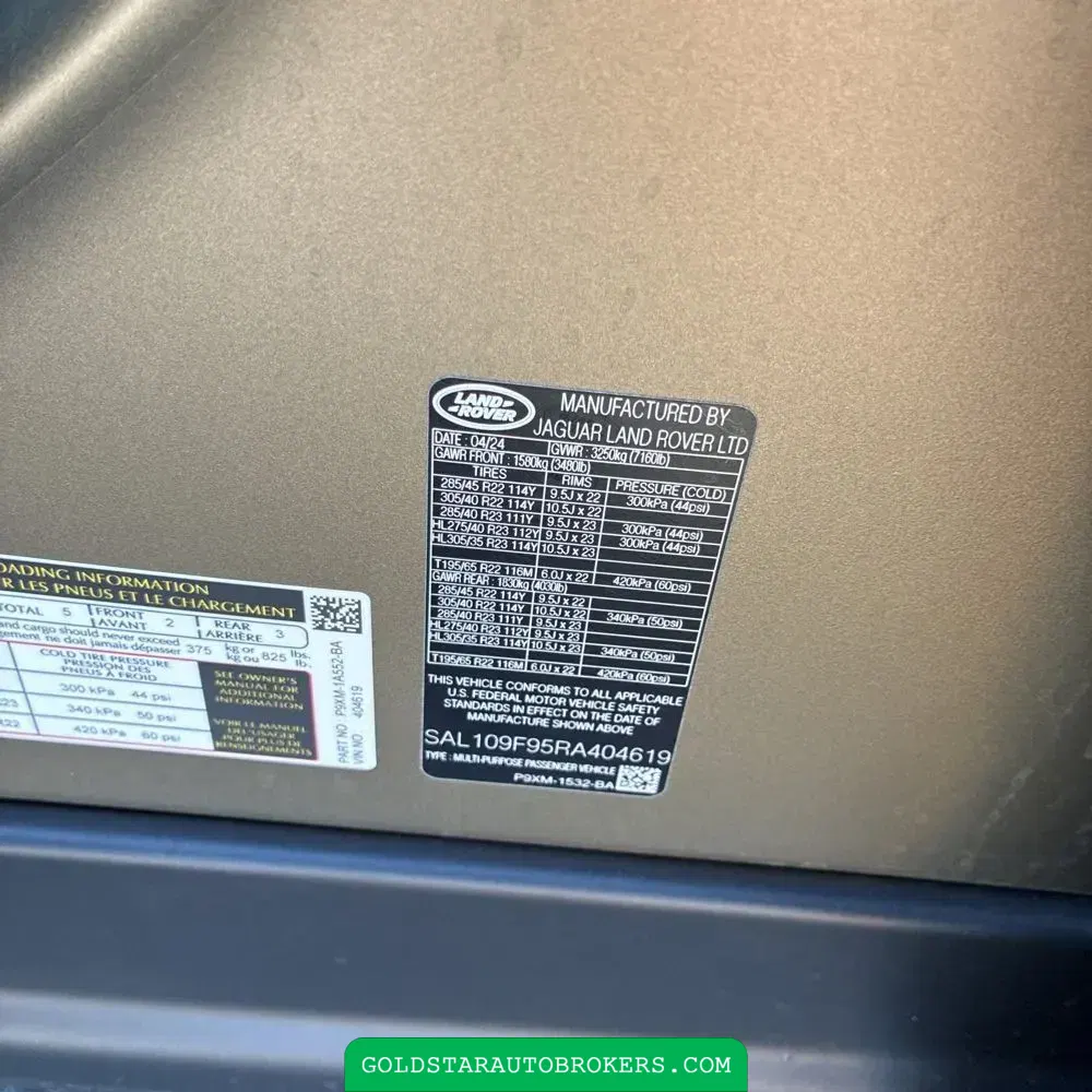2024 Land Rover Range Rover Sport SV Edition One Carbon Bronze