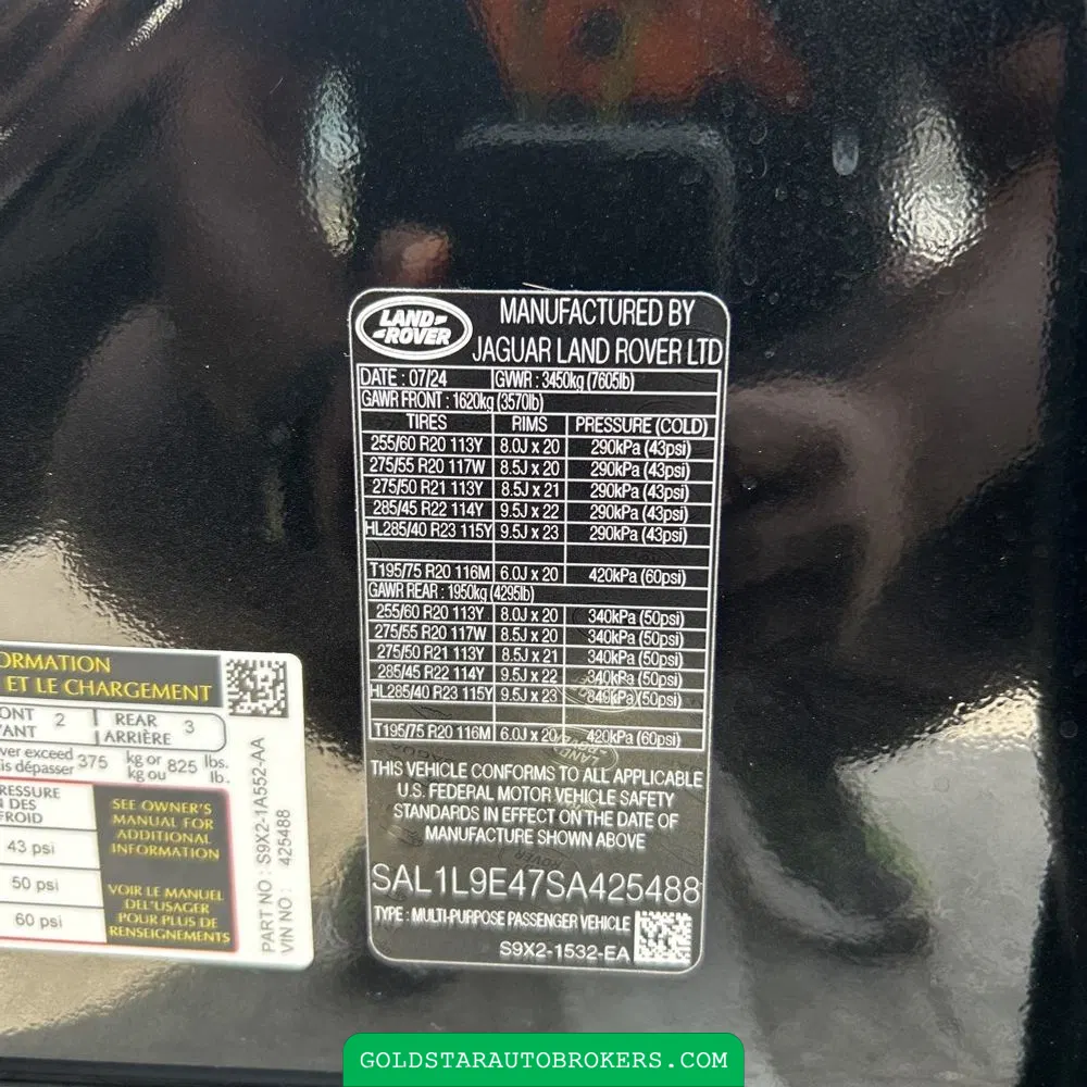 2025 Land Rover Range Rover Sport Dynamic SE P460e