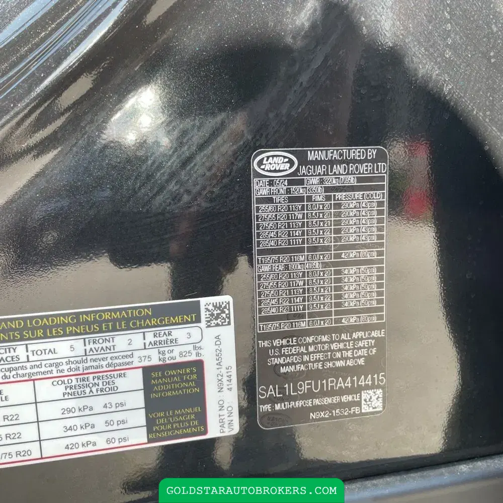 2024 Land Rover Range Rover Sport P400 Dynamic SE