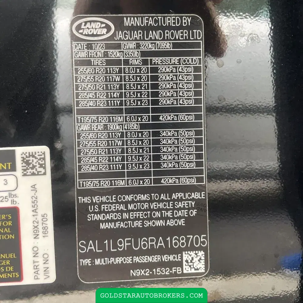 2024 Land Rover Range Rover Sport Dynamic SE P400