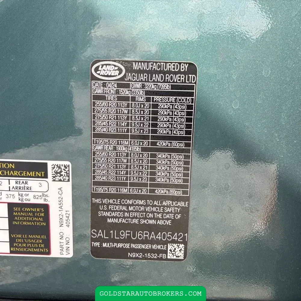 2024 Land Rover Range Rover Sport Dynamic SE P400