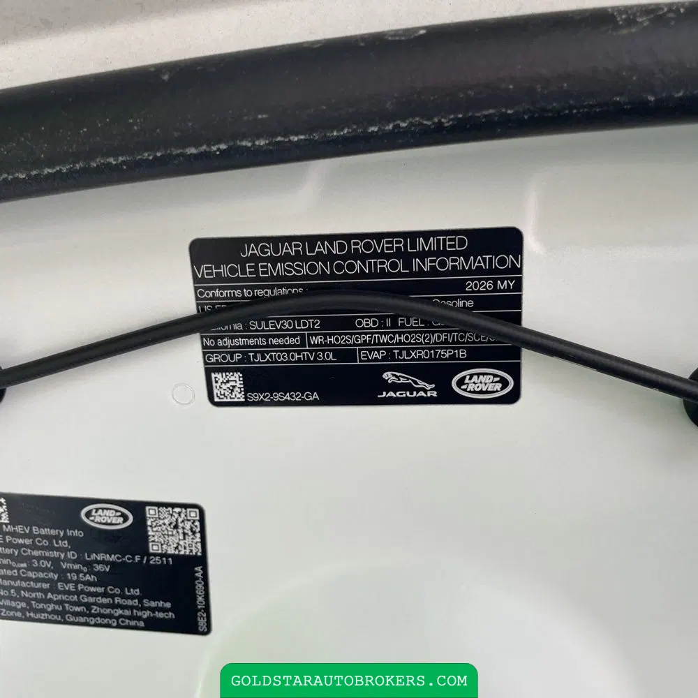 2026 Land Rover Range Rover Sport P400 Dynamic SE
