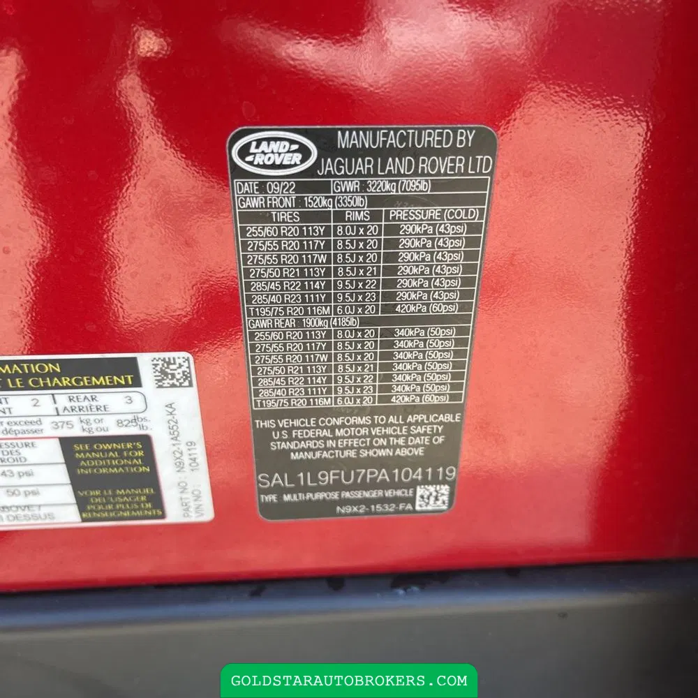 2023 Land Rover Range Rover Sport SE DYN