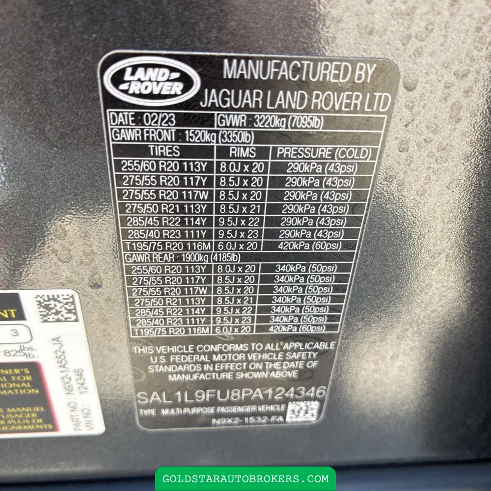 2023 Land Rover Range Rover Sport P400 Dynamic SE