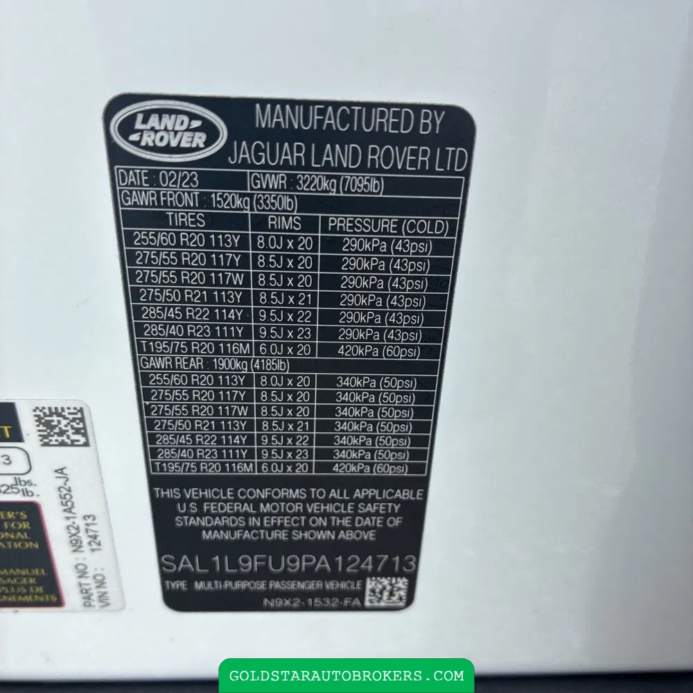 2023 Land Rover Range Rover Sport P400 Dynamic SE