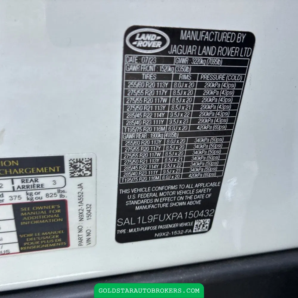2023 Land Rover Range Rover Sport SE DYN