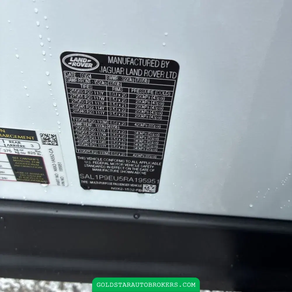 2024 Land Rover Range Rover Sport P360 SE