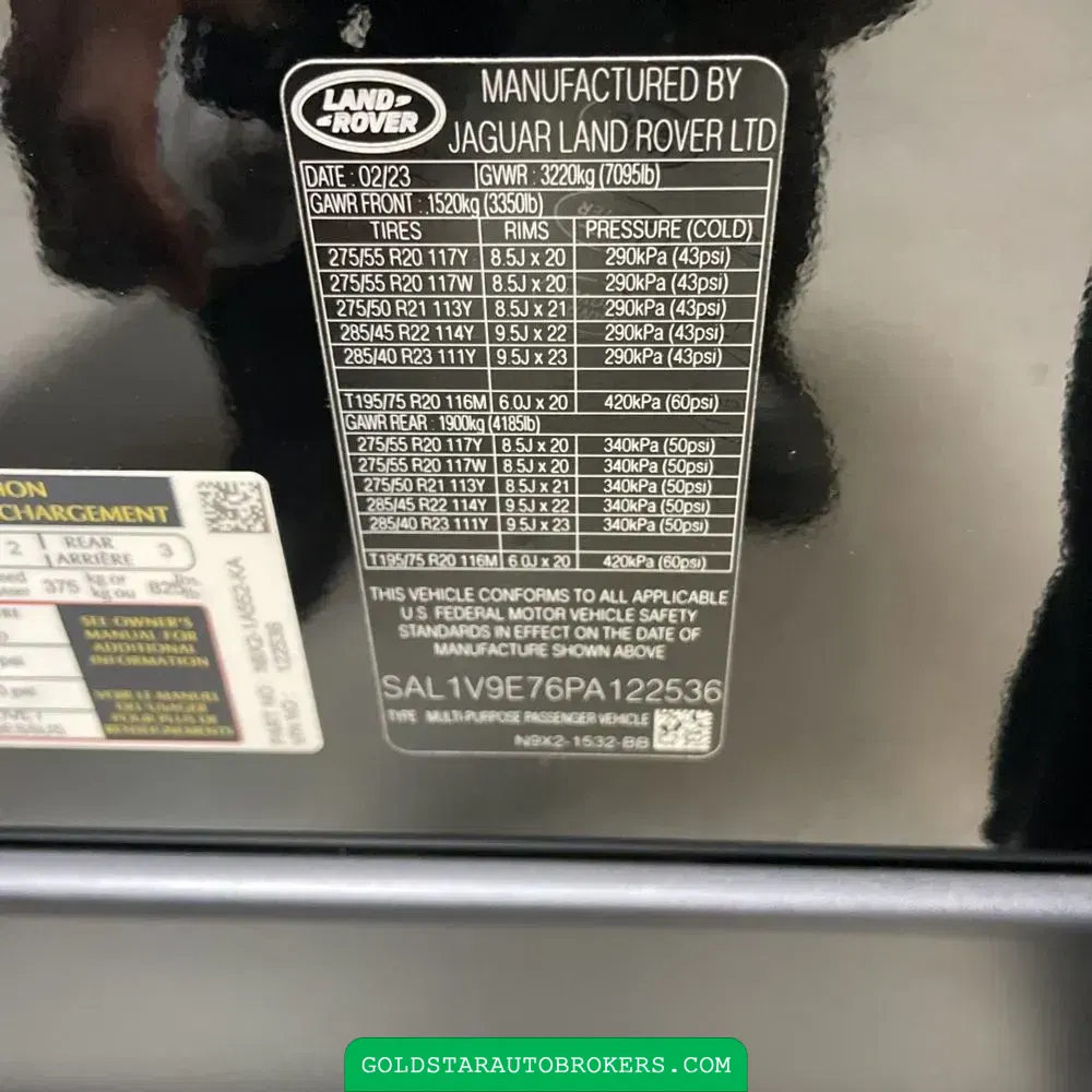 2023 Land Rover Range Rover Sport First Edition