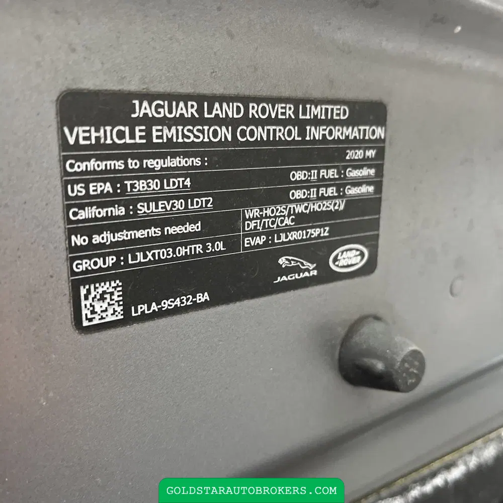 2020 Land Rover Range Rover HSE