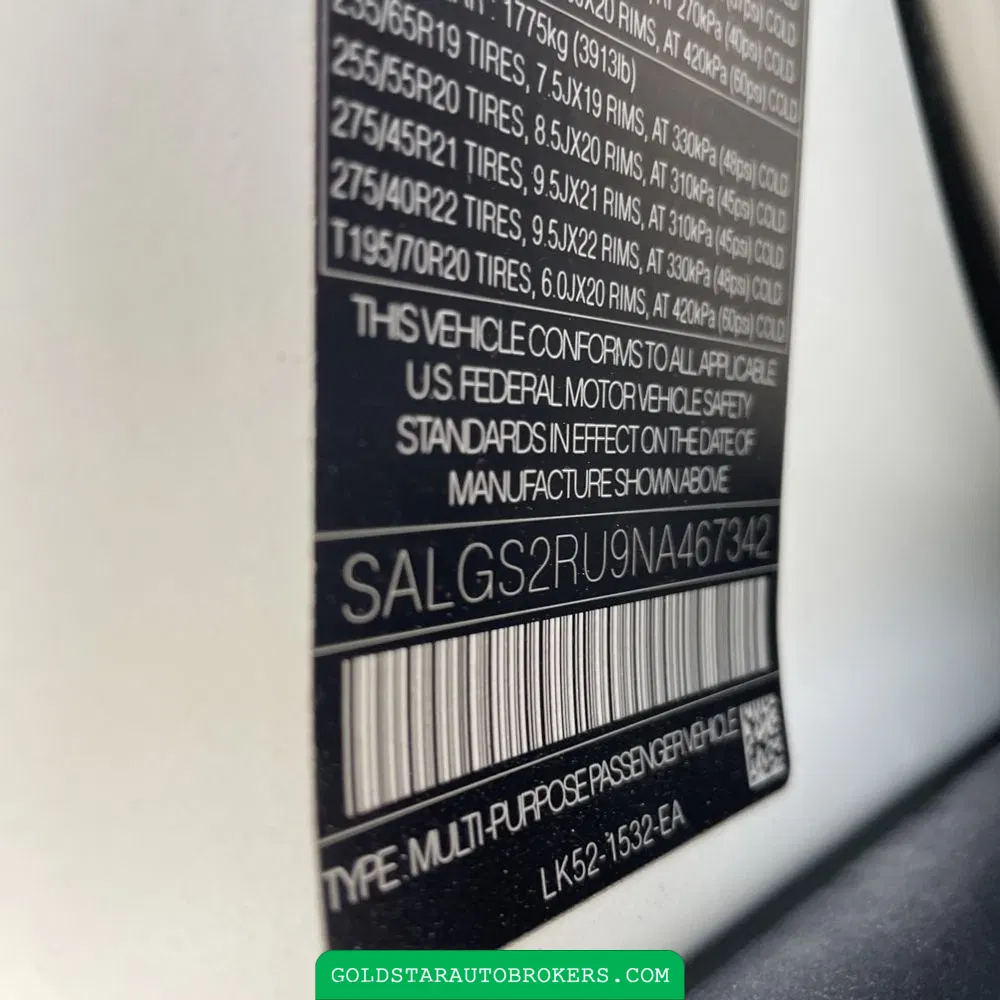 2022 Land Rover Range Rover P400 HSE Westminster Edition