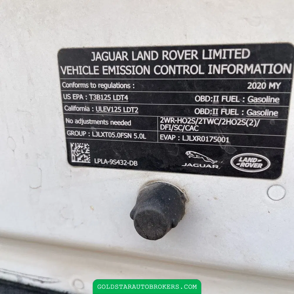 2020 Land Rover Range Rover P525 HSE