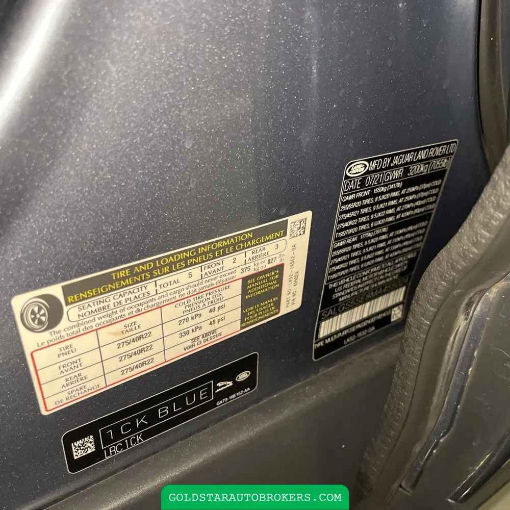 2021 Land Rover Range Rover Westminster P525