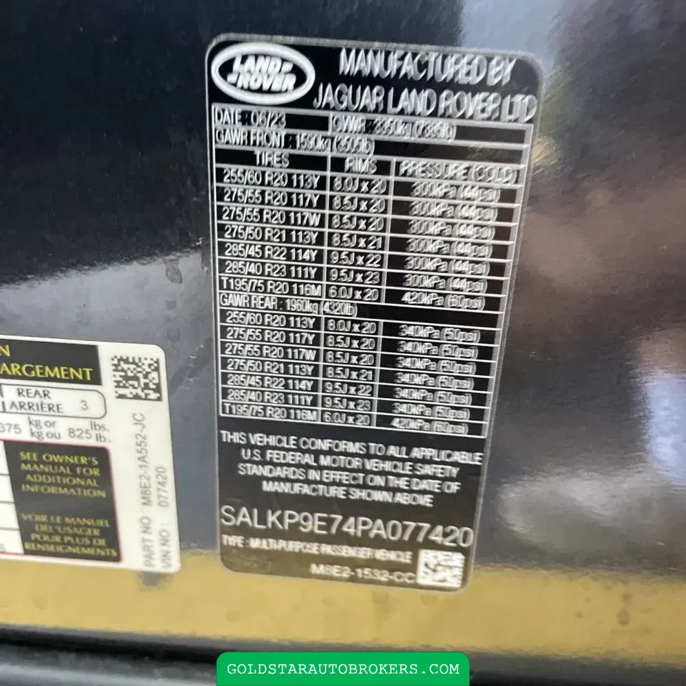 2023 Land Rover Range Rover P530 SE