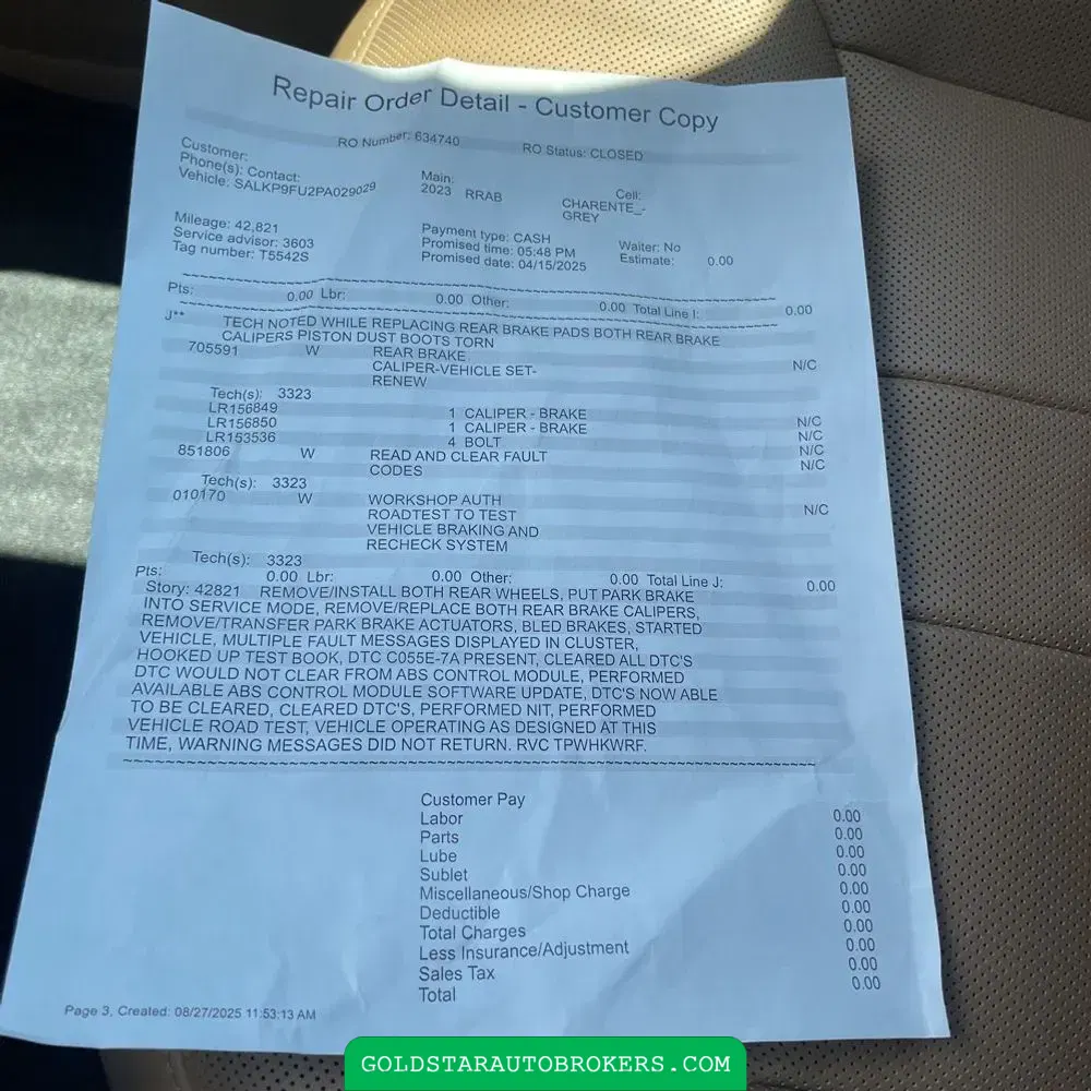 2023 Land Rover Range Rover SE