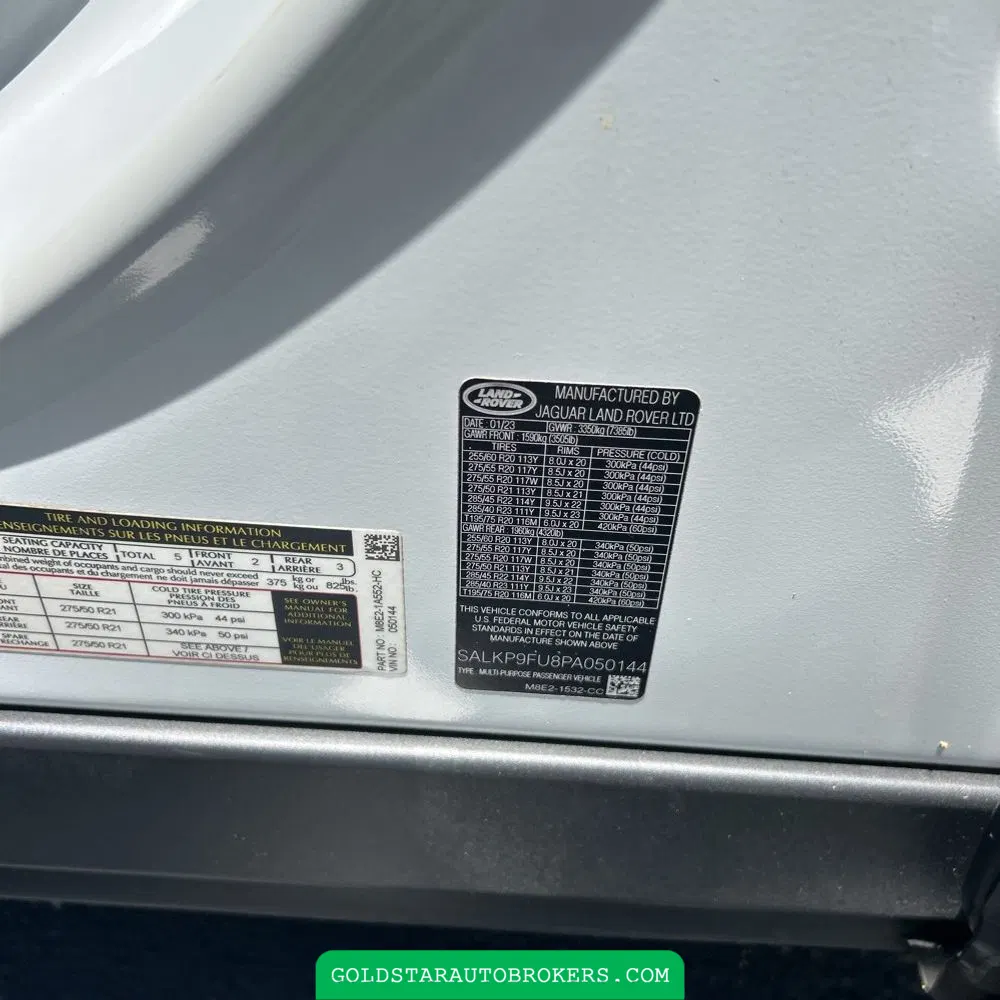 2023 Land Rover Range Rover P400 SE