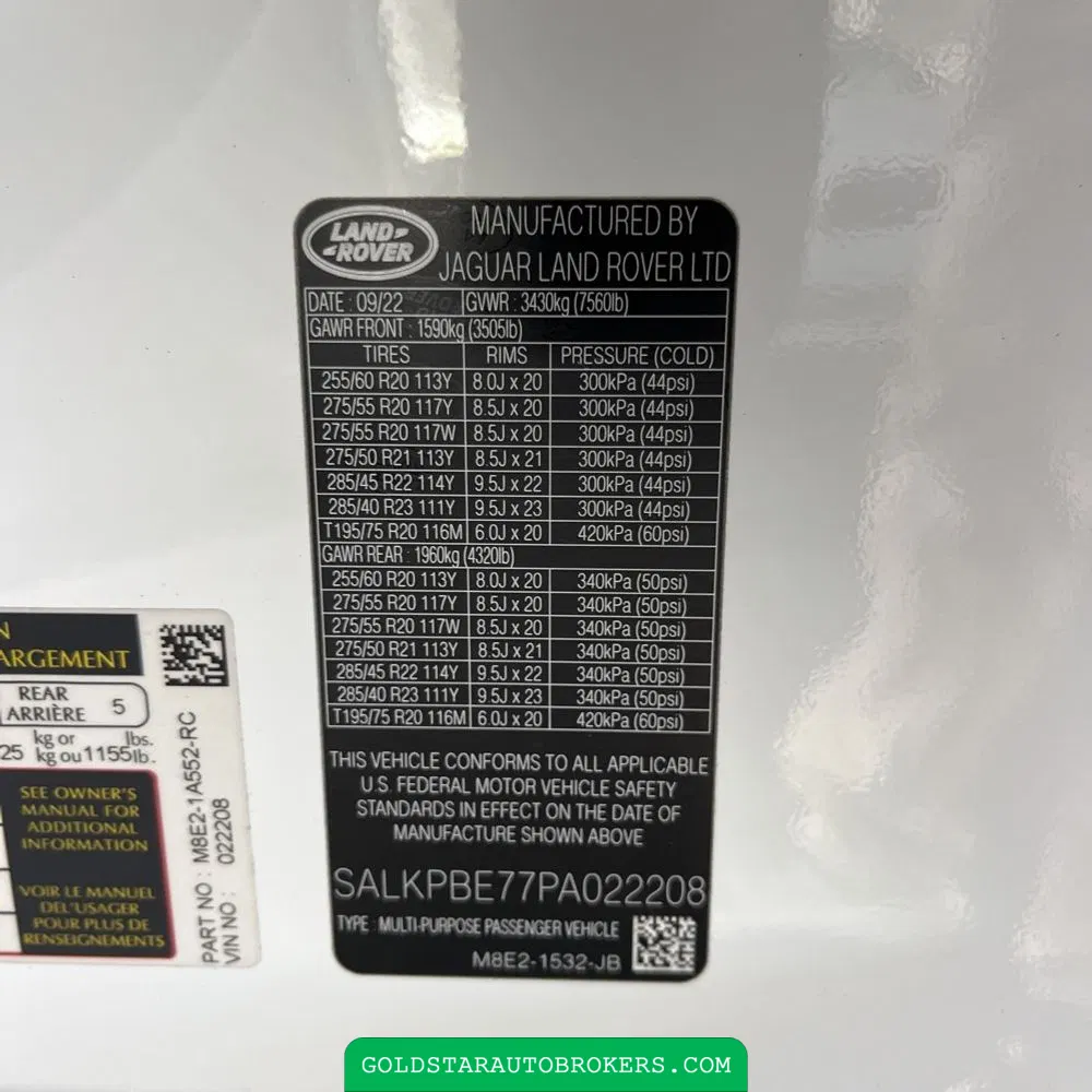 2023 Land Rover Range Rover P530 SE LWB