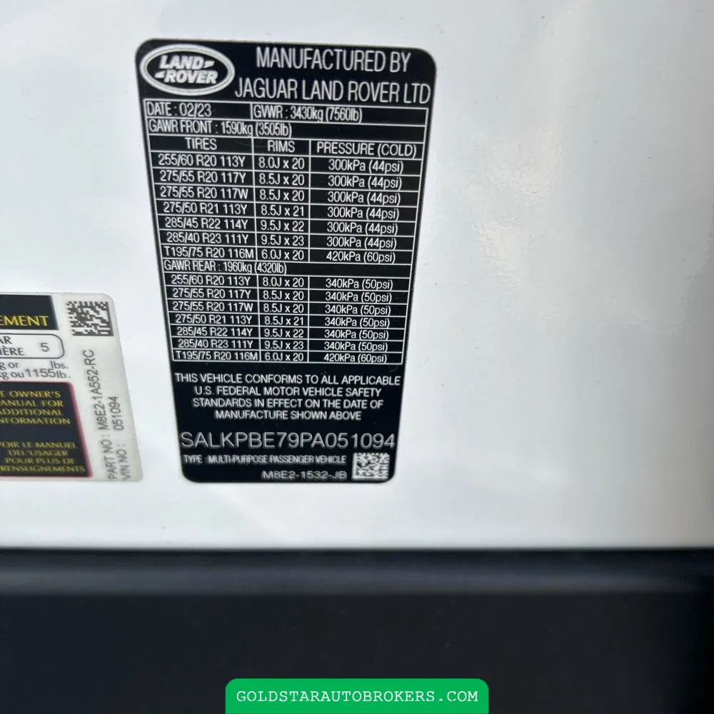 2023 Land Rover Range Rover P530 SE LWB