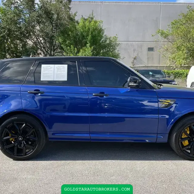 2020 Land Rover Range Rover Sport SVR