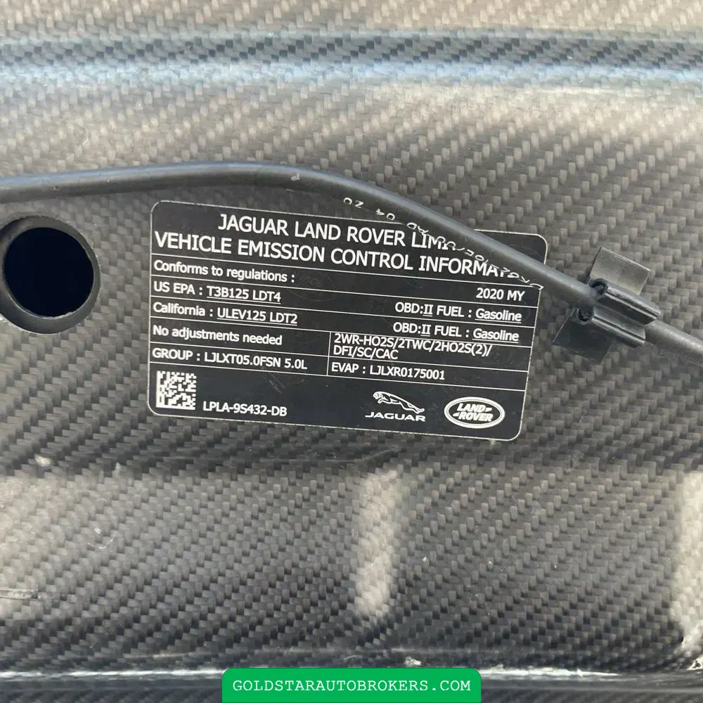 2020 Land Rover Range Rover Sport SVR