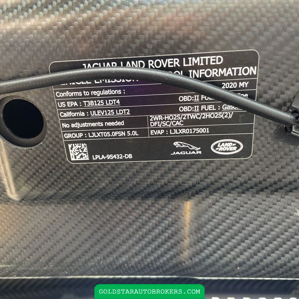 2020 Land Rover Range Rover Sport SVR