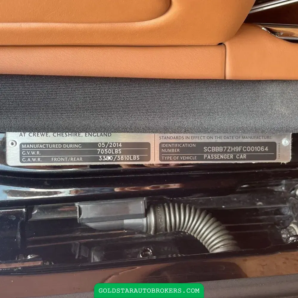 2015 Bentley Mulsanne Base
