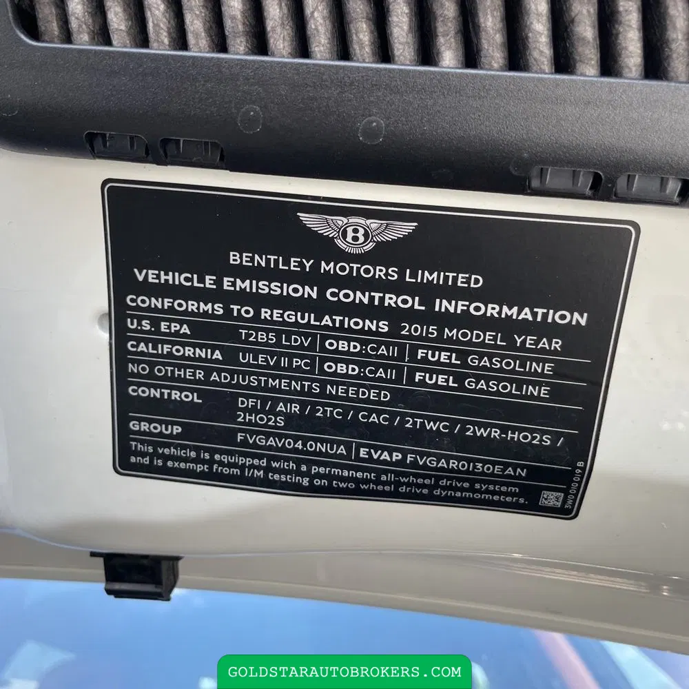2015 Bentley Flying Spur V8