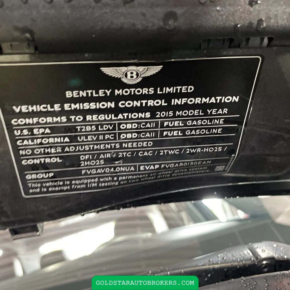2015 Bentley Flying Spur Base