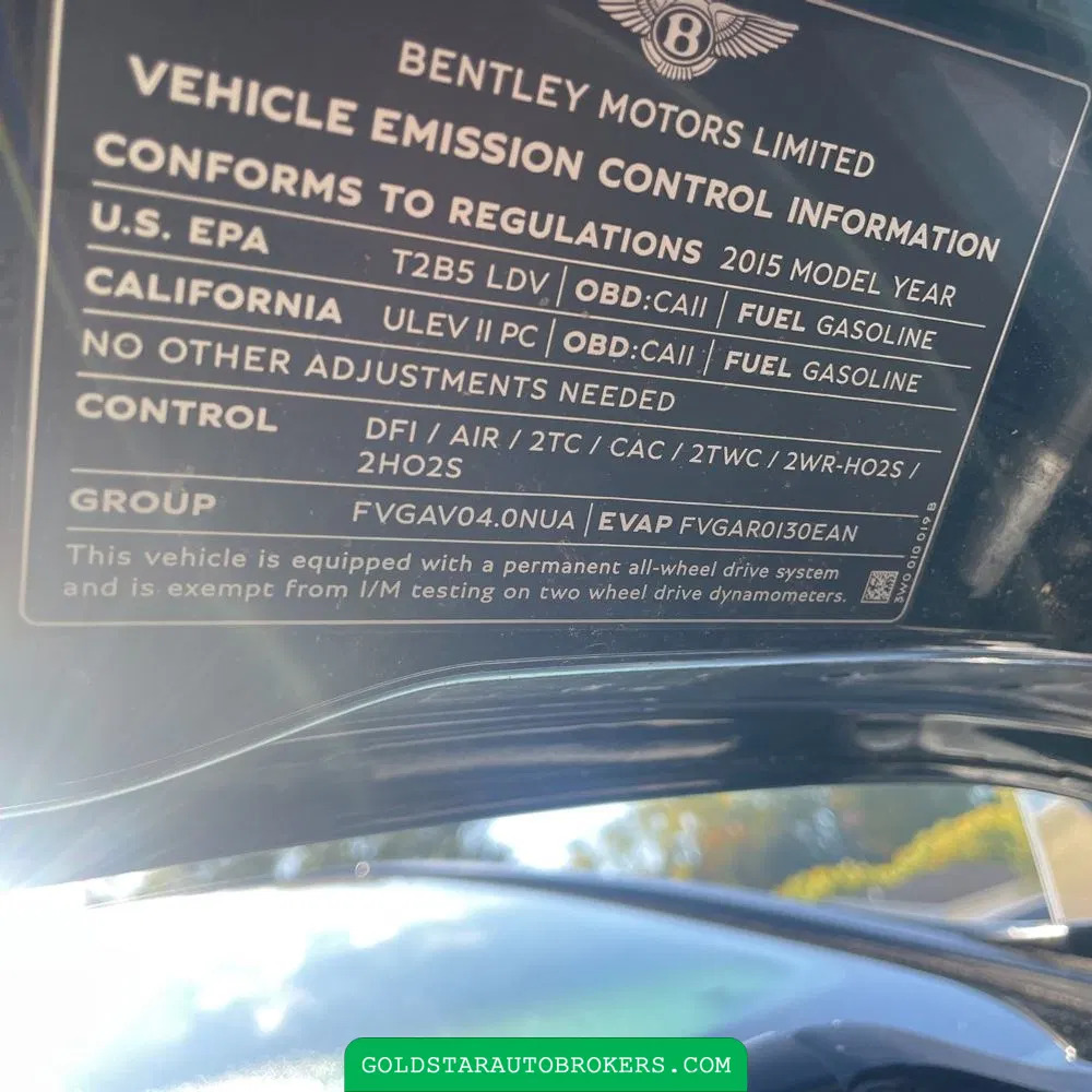 2015 Bentley Continental GT