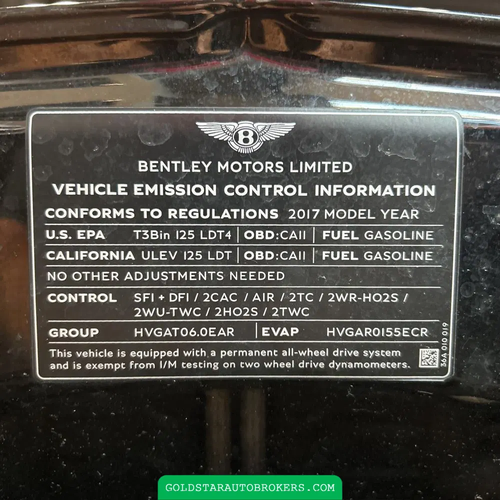 2017 Bentley Bentayga Base