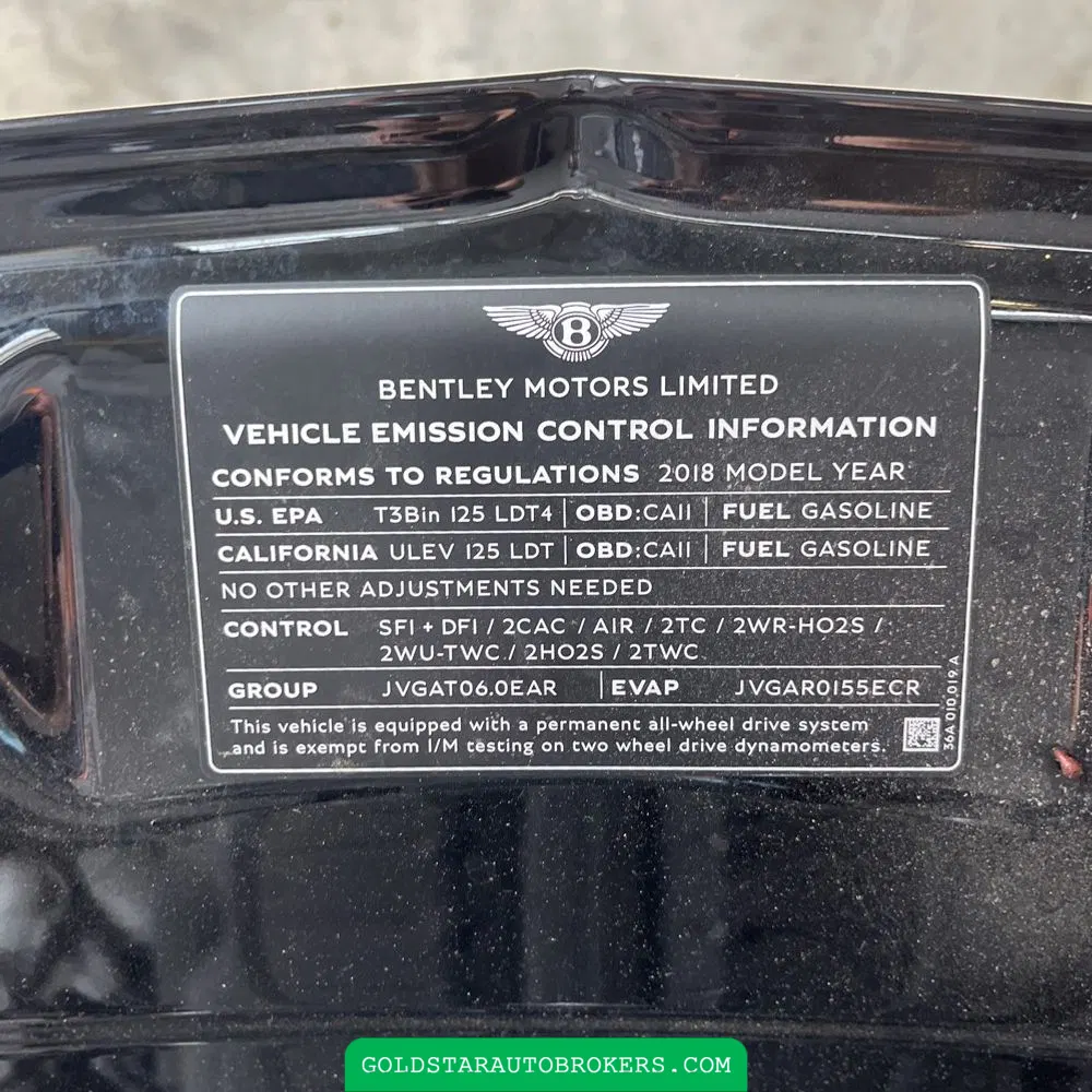 2018 Bentley Bentayga Base