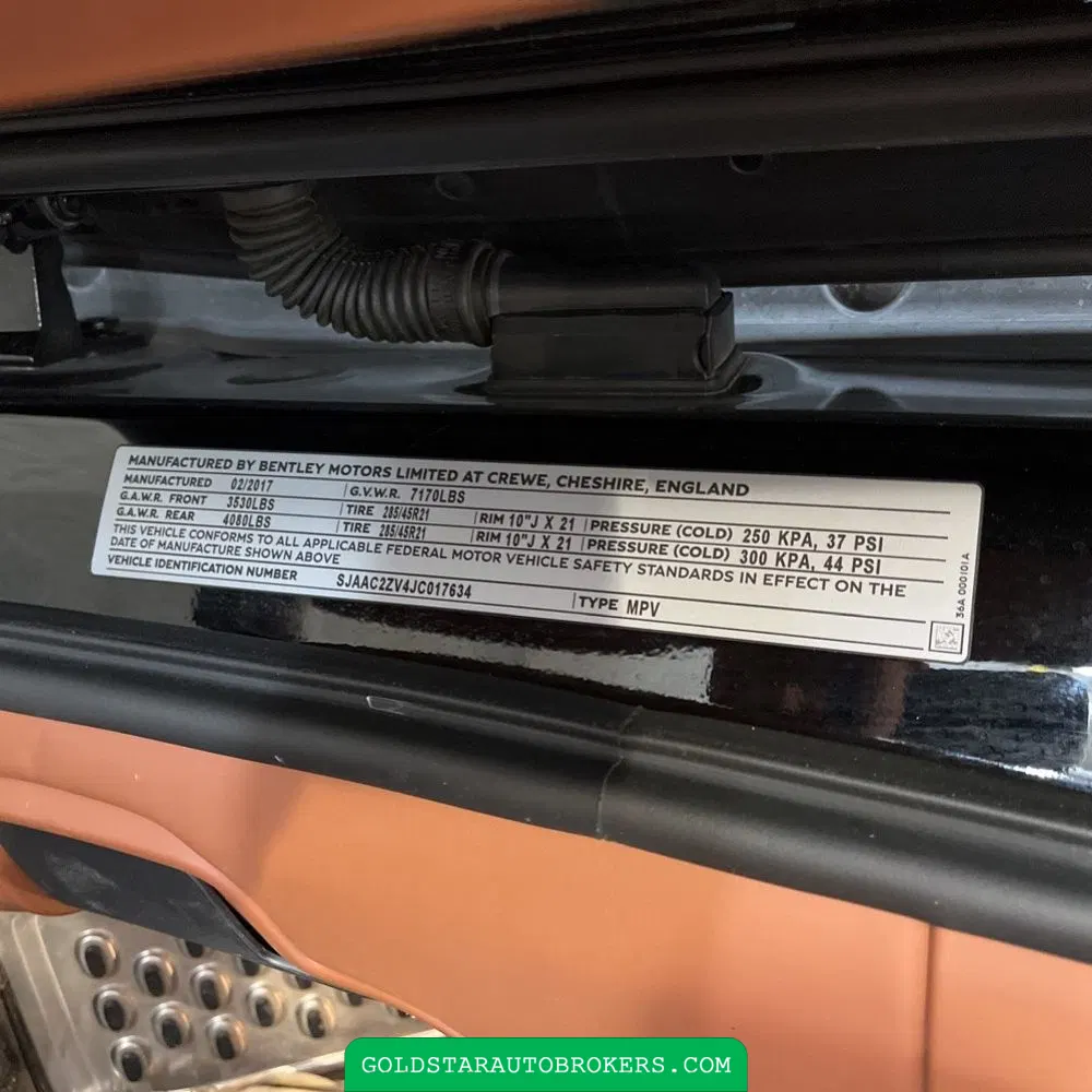 2018 Bentley Bentayga Base