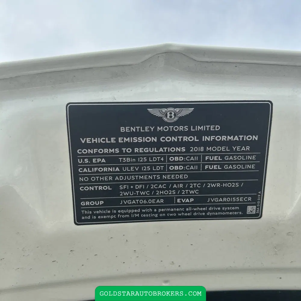 2018 Bentley Bentayga Base