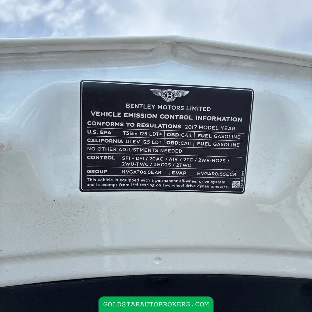 2017 Bentley Bentayga Base