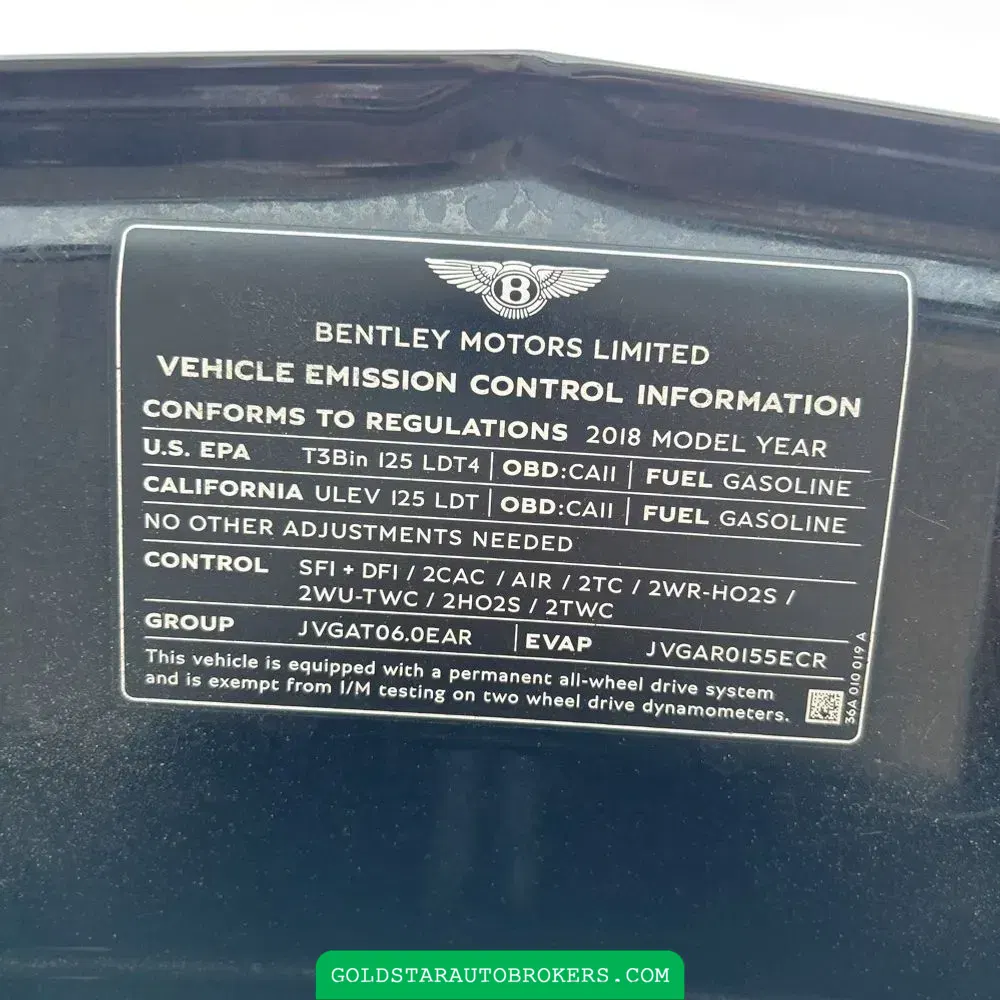 2018 Bentley Bentayga Base