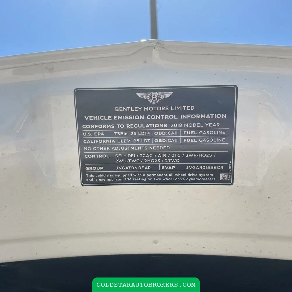 2018 Bentley Bentayga Base