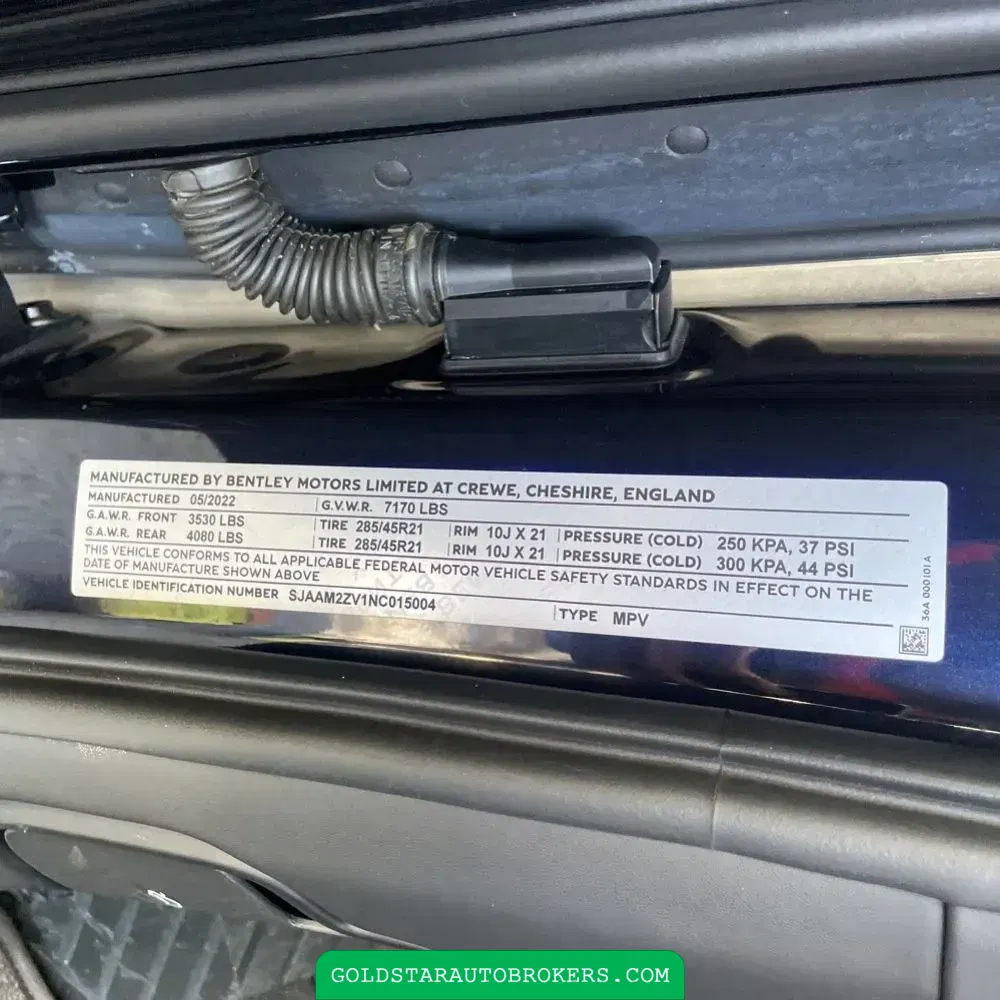 2022 Bentley Bentayga V8