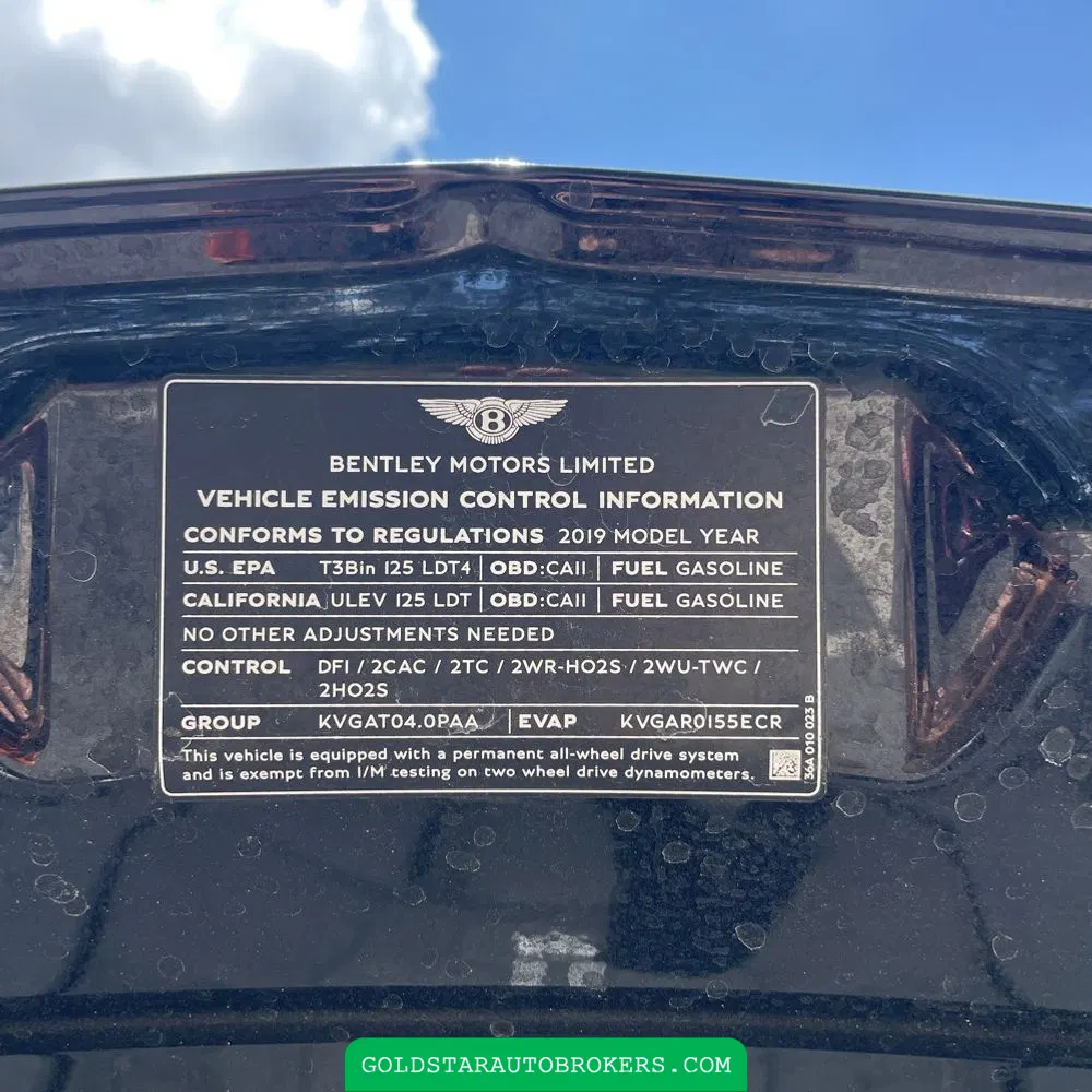 2019 Bentley Bentayga Base