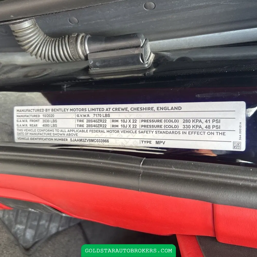 2021 Bentley Bentayga V8