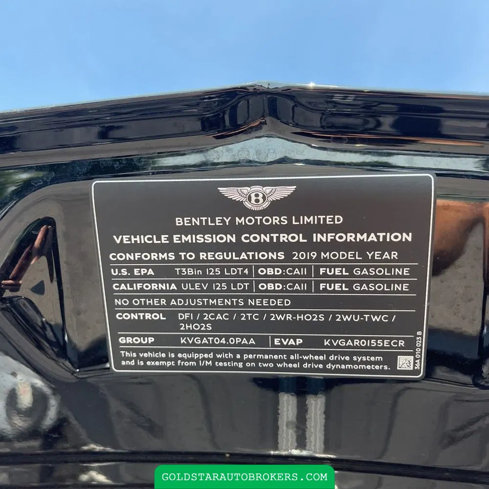 2019 Bentley Bentayga Base