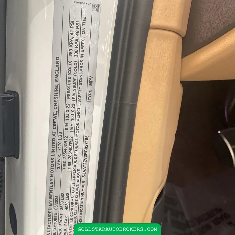 2024 Bentley Bentayga Base
