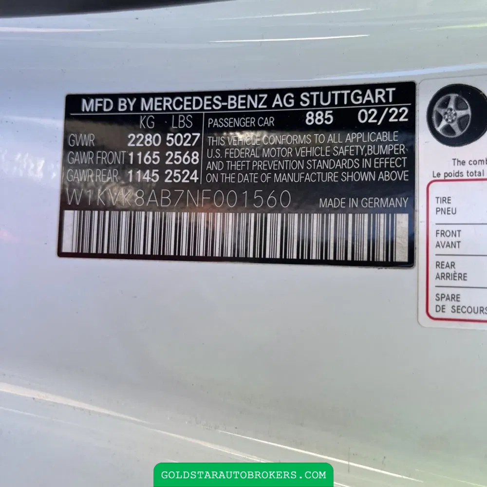 2022 Mercedes-Benz SL-Class AMG SL 55