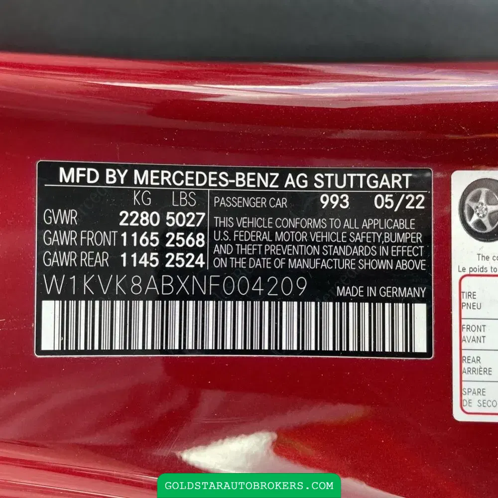 2022 Mercedes-Benz SL-Class AMG SL 55